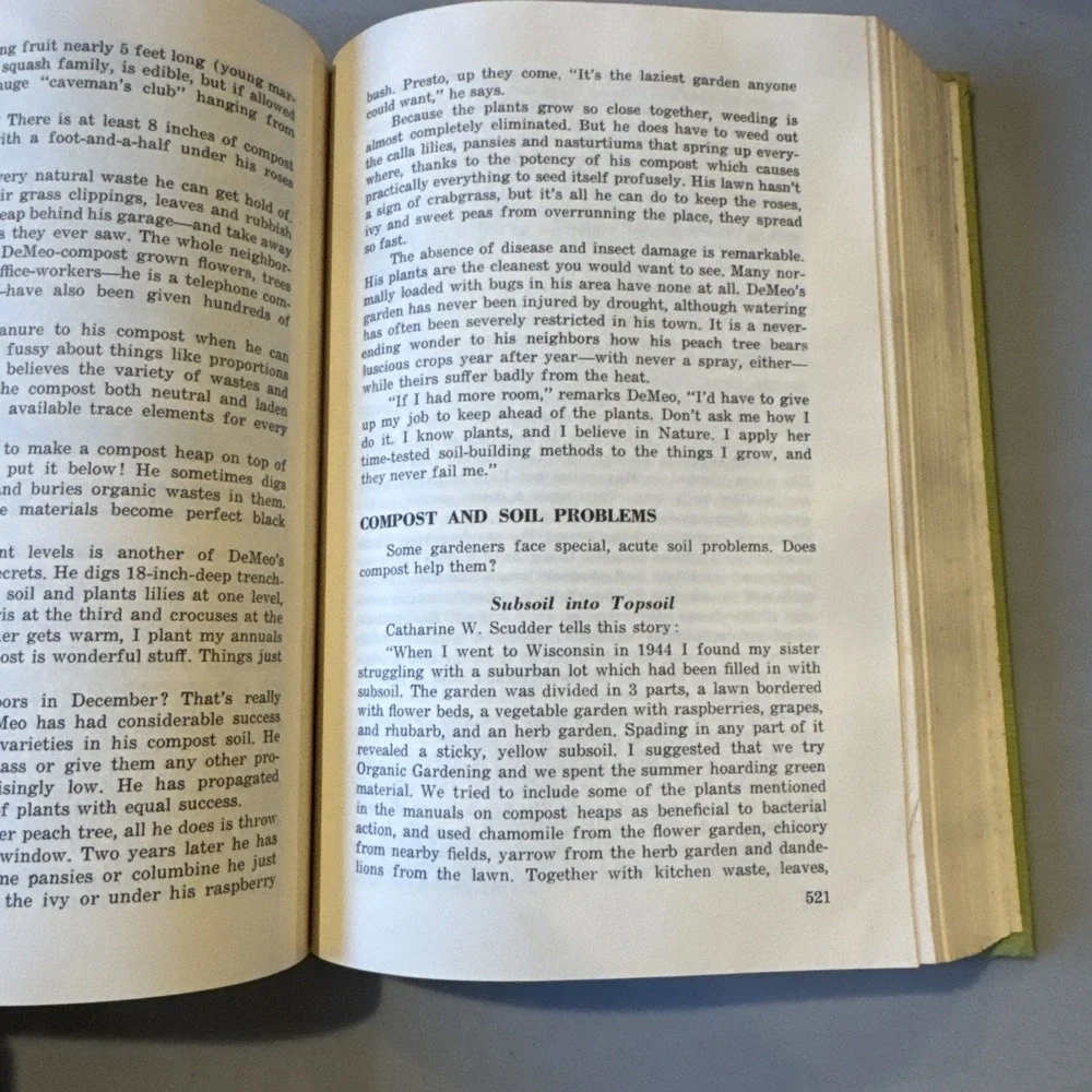 The Complete Book of Composting by J. I. Rodale vtg (Hardcover) 1974